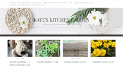Desktop Screenshot of kateskitchengarden.com
